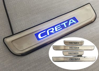 China Duurzame LED blauw licht zijde deurklemplaten Voor Hyundai IX25 CRETA 2014 2015 leverancier