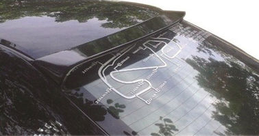 China Achterdakspoiler voor Toyota Corolla 2006 - 2011 Plastic ABS Slag het Vormen Proces leverancier