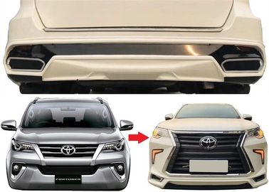 China Lexus-de Uitrustingen Voorbumper van het Stijllichaam en Achterbumper voor Toyota Fortuner 2016 2018 leverancier
