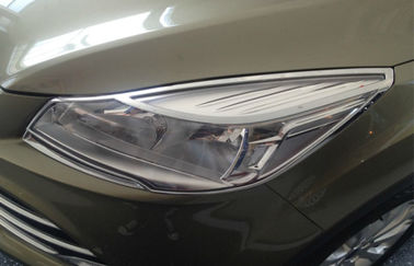 China 2 stuks kit Chrome koplamp bezels en achterlicht vormgeving voor 2013 / 2015 Ford Kuga Escape leverancier