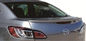 Auto dak spoiler voor Mazda 3 2011+ Achtervleugel onderdelen en accessoires Plastic ABS leverancier