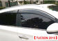 Hyundai Tucson Auto Spare Parts Injection Molding Window Visors Met Trim Strip leverancier