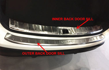 China Stainless Steel achterdeurbalken voor Nissan Qashqai 2014 2015 2016 Scuff Plate leverancier