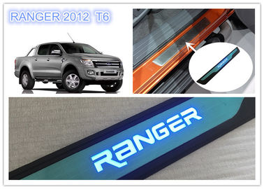 China FORD Ranger T6 2012 - 2015 Verlichtde deurbanen LED licht zijde deurbanen Scuff plaat leverancier