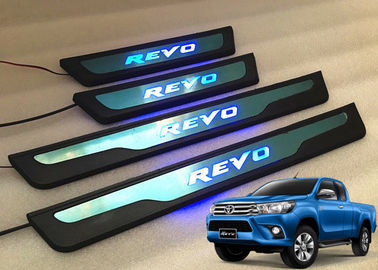 China TOYOTA All New Hilux Revo 2016 2017 LED licht zijdeur Sill Scuff Platen leverancier
