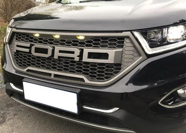 China Auto grilles Raptor Style Front grille met LED licht voor Ford Edge 2015 2017 leverancier