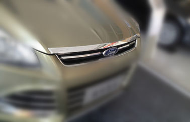 China ABS en Chrome Front Bonnet Trim Decoratie voor Ford Kuga 2013-2016 Autoonderdelen leverancier