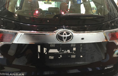 China Chrome Auto Body Trim Parts Voor Toyota Highlander Kluger 2014 2015 Achterdekker leverancier