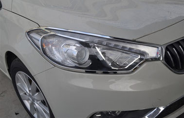 China Auto Chrome koplamp bezels, Kia K3 2013 2015 koplamp dekking Garnitur leverancier