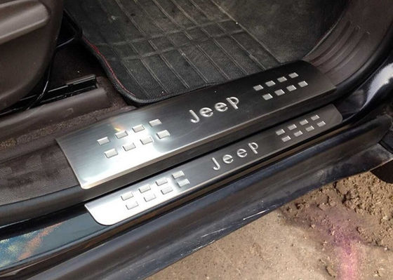 Goede prijs. JEEP Cherokee 2014 2016 Side Door Sill Plate, roestvrij staal schuifplaat online
