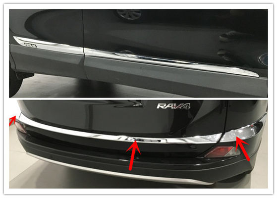 Goede prijs. Toyota RAV4 2016 Auto Exterior Trim Parts Side Door Trim Strip en Tail Gate Molding online
