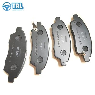 Goede prijs. 142 mm Autobremsplaten Nissan X Trail Brake Friction Pads Met Standaard Pakket online