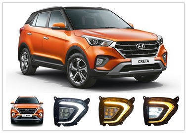 Goede prijs. Hyundai Creta 2018 2019 LED mistlampen, daglicht met geel draaisignaal online