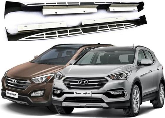 Goede prijs. OE-stijl zijstappenplaten met legeringsbeugels voor Hyundai Santafe 2013 2016 IX45 online