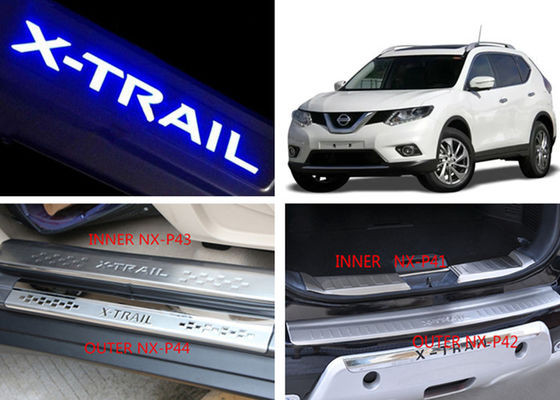 Goede prijs. NISSAN X-TRAIL 2014 2017 Achterpoort en zijdeur Sling Steel Scuff Plate Groothandel online