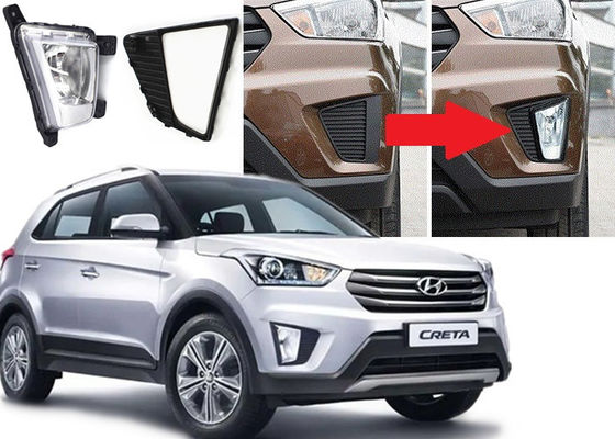 Goede prijs. Hyundai IX25 Creta 2014 2015 2016 OEM Front mist lampen Bumper Light Met afwerking online