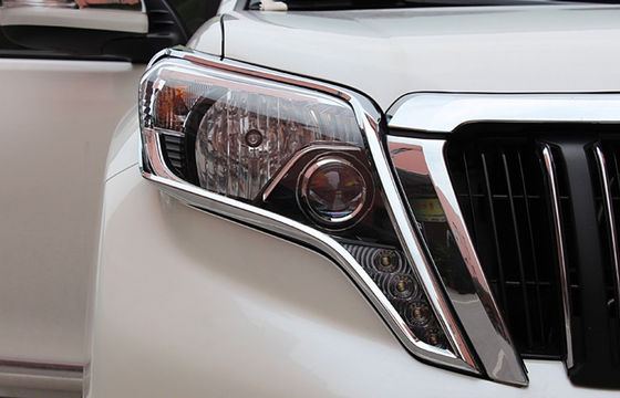 Goede prijs. ABS Plastic Chrome koplamp bezels Voor 2014 Toyota Prado FJ150 online