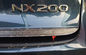LEXUS NX 2015 Auto Body Trim Parts, ABS Chrome achterdeur onderste bekleding leverancier