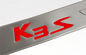 Rood LOGO Buitenste achterkant verlichte deurbankplaten Voor KIA K3S 2013 2014 leverancier