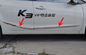De Versieringsdelen van het chroom Autolichaam voor Versiering van het de Deurafgietsel van 2015 van Kia K3 2013 de Zij leverancier