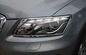 De aangepaste ABS van de Koplampvattingen van Chrome van de de Koplamplens Dekking Audi Q5 2012 leverancier