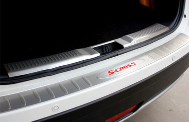 Goede prijs. Suzuki S-cross 2014 Verlichtde deurbankplaten, Zilveren plaat Autodeurbankbeschermer online