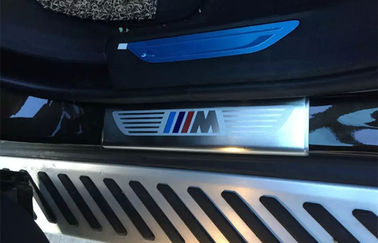 BMW Nieuwe X6 E71 2015 Verlichte deurbanen Zijdekamer Schuff Plate Roestvrij staalbank
