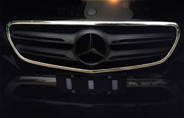 Goede prijs. Plastic ABS gechromeerde auto carrosserie trim onderdelen voor Mercedes Benz GLC 2015 Front grille frame online