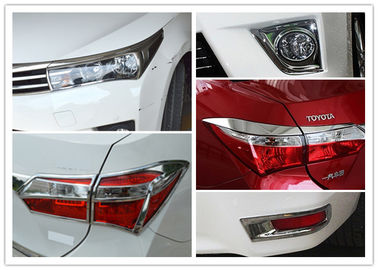 Goede prijs. COROLLA 2014 Gekroomde auto koplamp dekt achterlicht Garnitur En mistlamp Bezel online