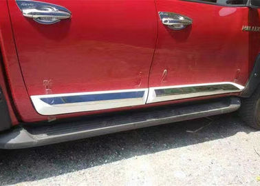 Goede prijs. TOYOTA Hilux 2016 2017 Revo Auto Body Trim Parts Side Door Moulding Protection Plates online