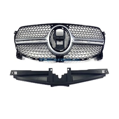 Lichte voorgril 1678882400 Voor Mercedes Benz W167 GL Klasse 2012-2023 Zwart ABS A1678882400