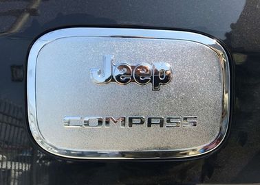 Goede prijs. Chroom Auto Body Trim Parts Voor Jeep Compass 2017, Fuel Tank Cap Cover online