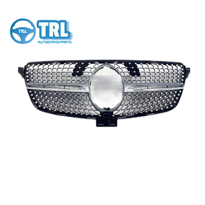 Goede prijs. A1668800985 Mercedes Benz W166 GLE GLS Radiator Grill Duurzaam ABS Plastic Zwart online