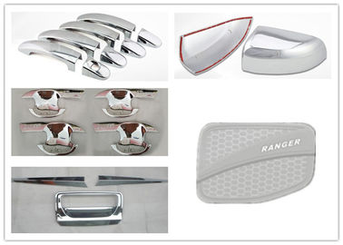 Goede prijs. Decoratie Autoonderdelen Chrome koplamp Bezel Fit Ford Ranger T6 2012 2013 2014 online