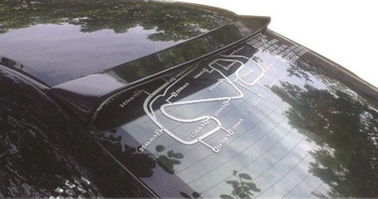 Goede prijs. Achterdak spoiler voor Toyota Corolla 2006 - 2011 Plastic ABS Blow Molding Process online