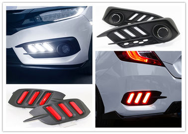 Goede prijs. Goed functioneren LED daglicht mistlampen en achterste bumper lichten voor Honda New Civic 2016 2018 online