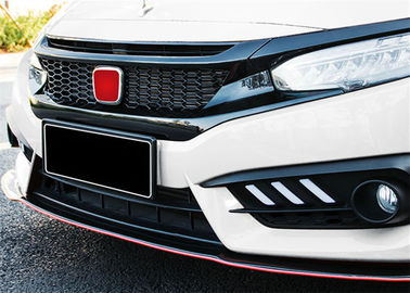 Goede prijs. Veranderde zwarte automobielonderdelen Honda New Civic 2016 2018 Auto Front Grille Fabrieken online