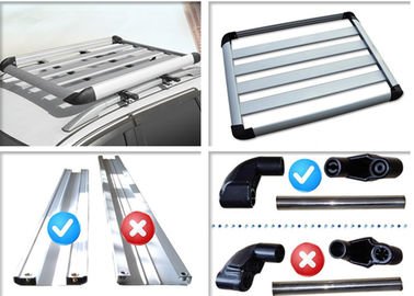 Goede prijs. Universele auto dakrekken, aluminium legering dak bagage drager met twee handvaten fabrieken online