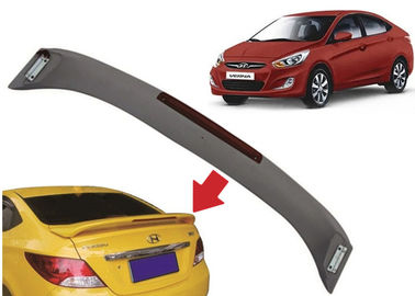 Goede prijs. Auto Sculpt achterbak spoilers voor Hyundai Accent 2010 2015 Verna, OE stijl met licht online