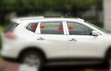 Goede prijs. Gepolijst roestvrij staal auto venster trim strip voor NISSAN X-TRAIL 2014 online
