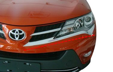 Goede prijs. Duurzame chroom koplamp bezels voor Toyota RAV4 2013, koplamp onderste bekleding online