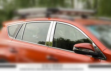 Goede prijs. Gepolijste roestvrijstalen auto-ruit trim fit voor Toyota RAV4 2013 2014 online