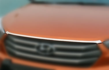 Goede prijs. ABS Chrome Auto Body Trim Parts Voor Hyundai IX25 2014 Bonnet Trim Strip online