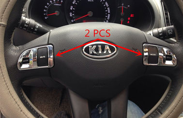 Goede prijs. Custom Auto Interieur Trim Parts Chroom ABS stuurwiel Trim voor KIA Sportage R 2014 online