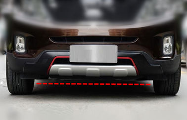 Goede prijs. Sport Type Auto Bumper Guard Voor KIA SORENTO 2013, ABS Front Guard en achterste bewaking met rode afwerking online