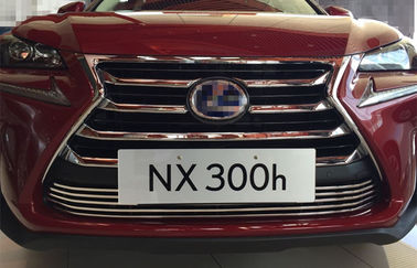 Goede prijs. Scheer Chrome vervangende auto carrosserie onderdelen Voor LEXUS NX 2015, Front Grille Trim online