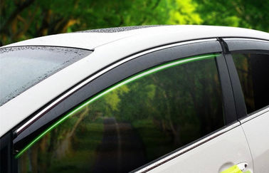 Goede prijs. Zonne- en regenbeschermingsraam voor auto's voor KIA K3 2013 met roestvrijstalen streep online
